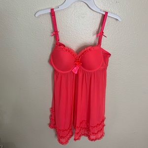 Pink comfy lingerie